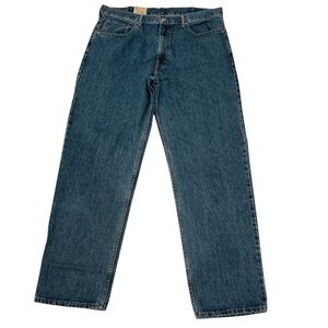 Levi's Strauss 550 Relaxed Fit Jeans High Waist Straight Leg Size 38 x 34  New